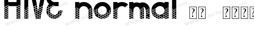 HIVE normal 语言字体转换